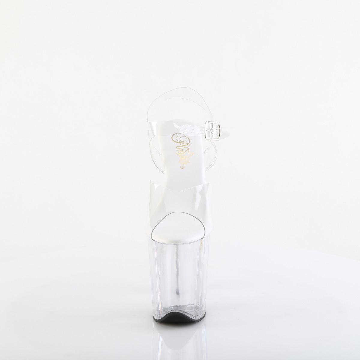 Pleaser Flamingo 808VL Strap Sandal - Clear - Bild 4