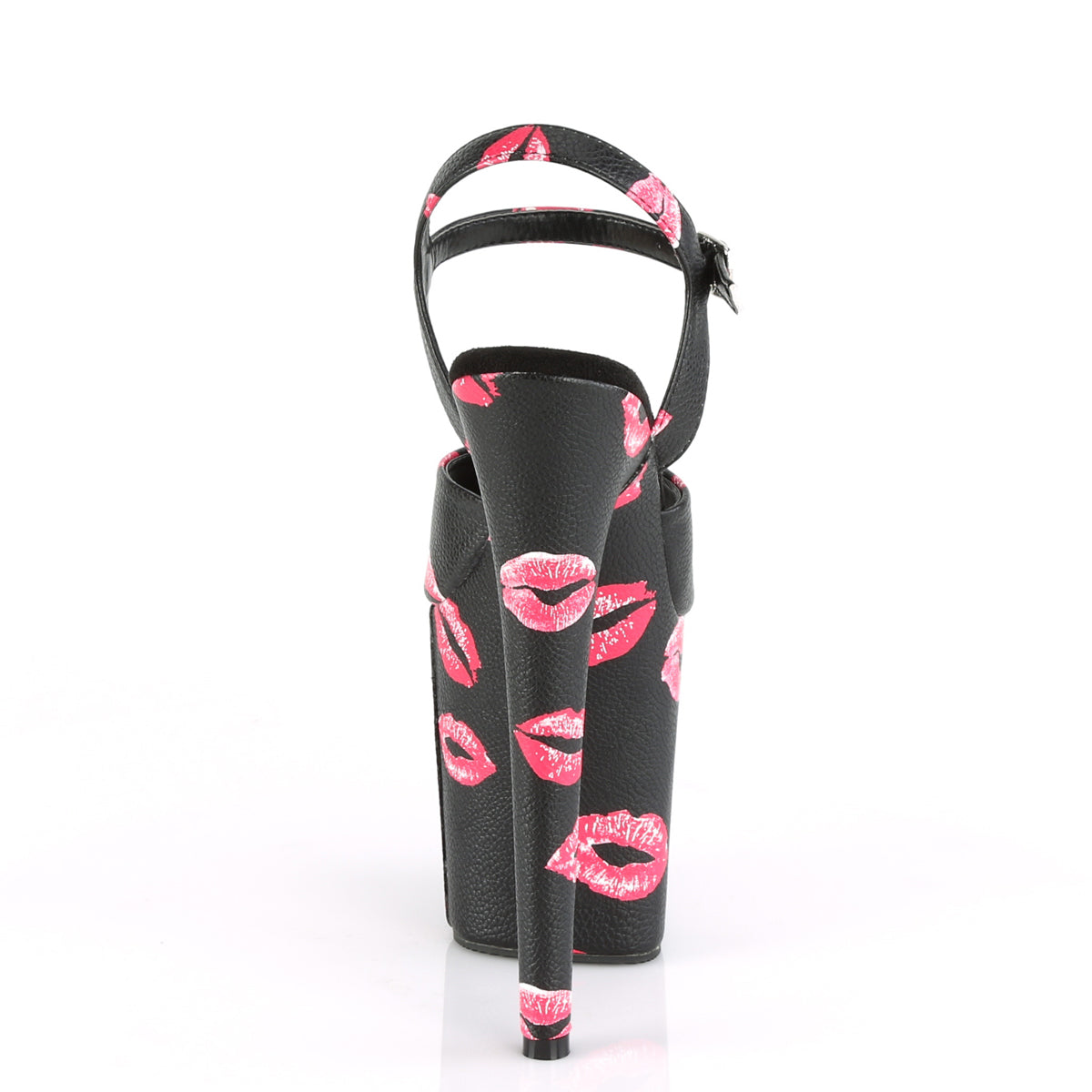 Pleaser Flamingo 809KISSES Strap Sandal - Black - Bild 4