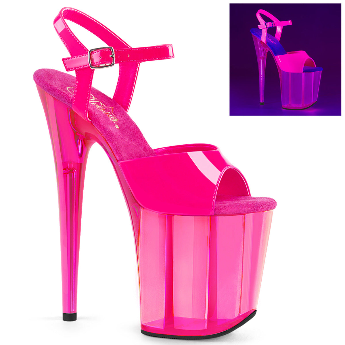 Pleaser Flamingo 809UVT Strap Sandal