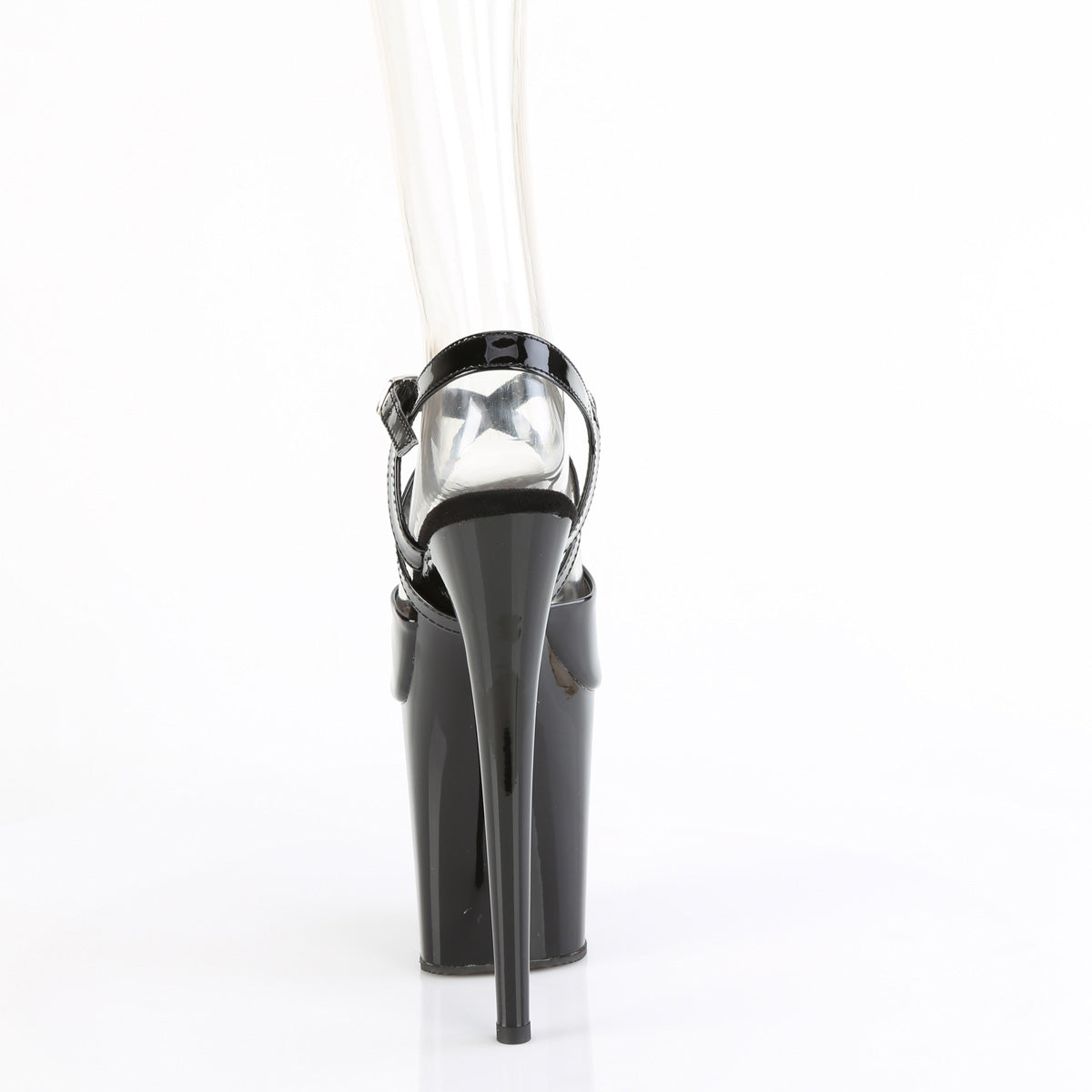Pleaser Flamingo 824 Strap Sandal - Black - Bild 4
