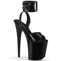 Pleaser Flamingo 891 Strap Sandal - Black