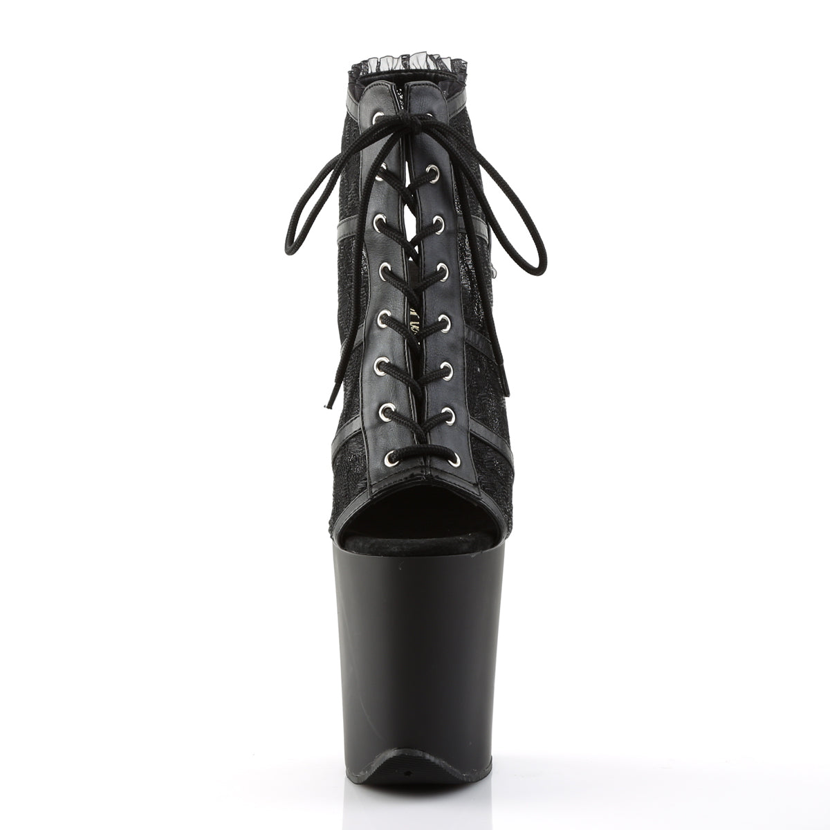 Pleaser Flamingo 896LC Lace-Up Ankle Boot - Bild 2