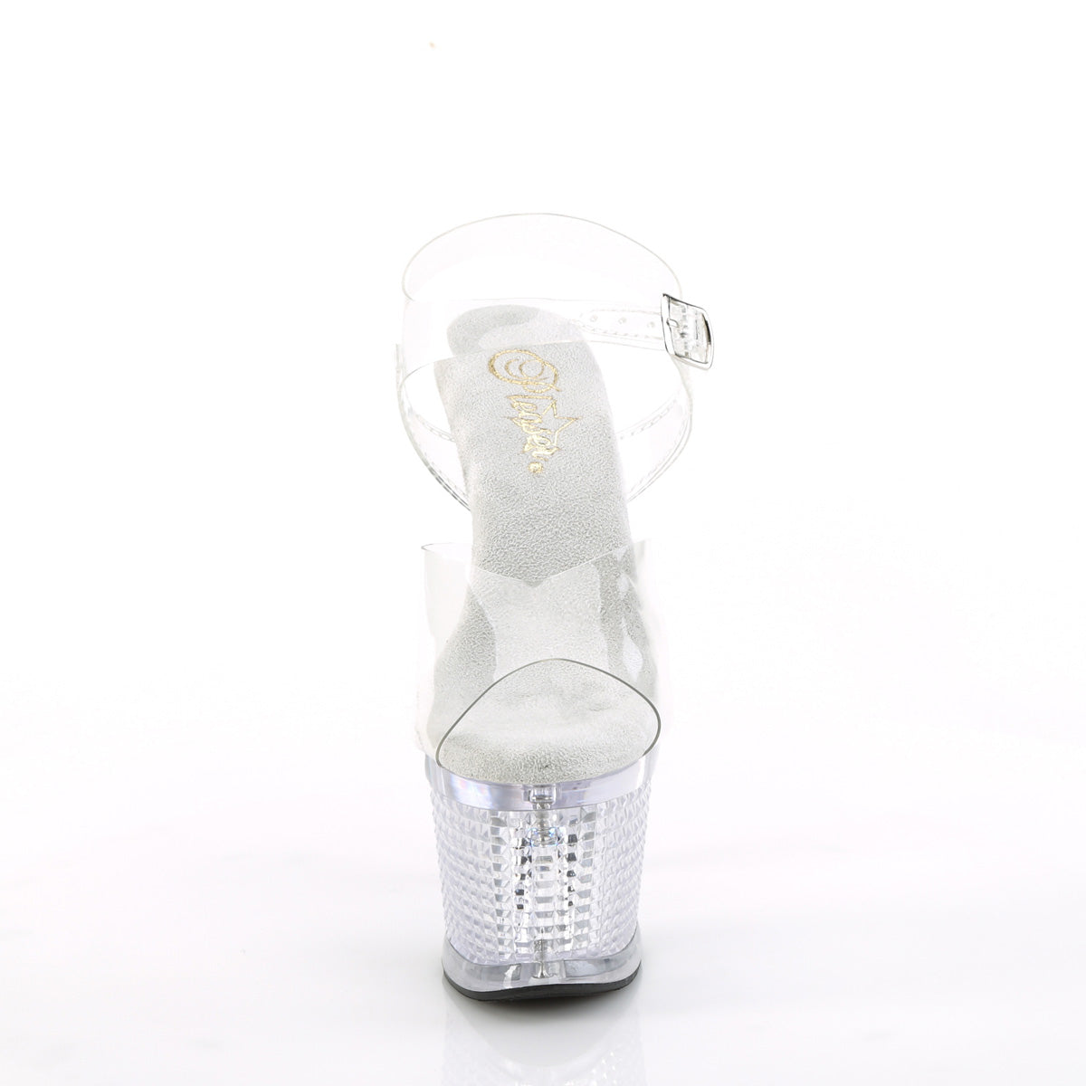 Pleaser Flashdance 708SPEC Strap Sandal - Clear - Bild 4