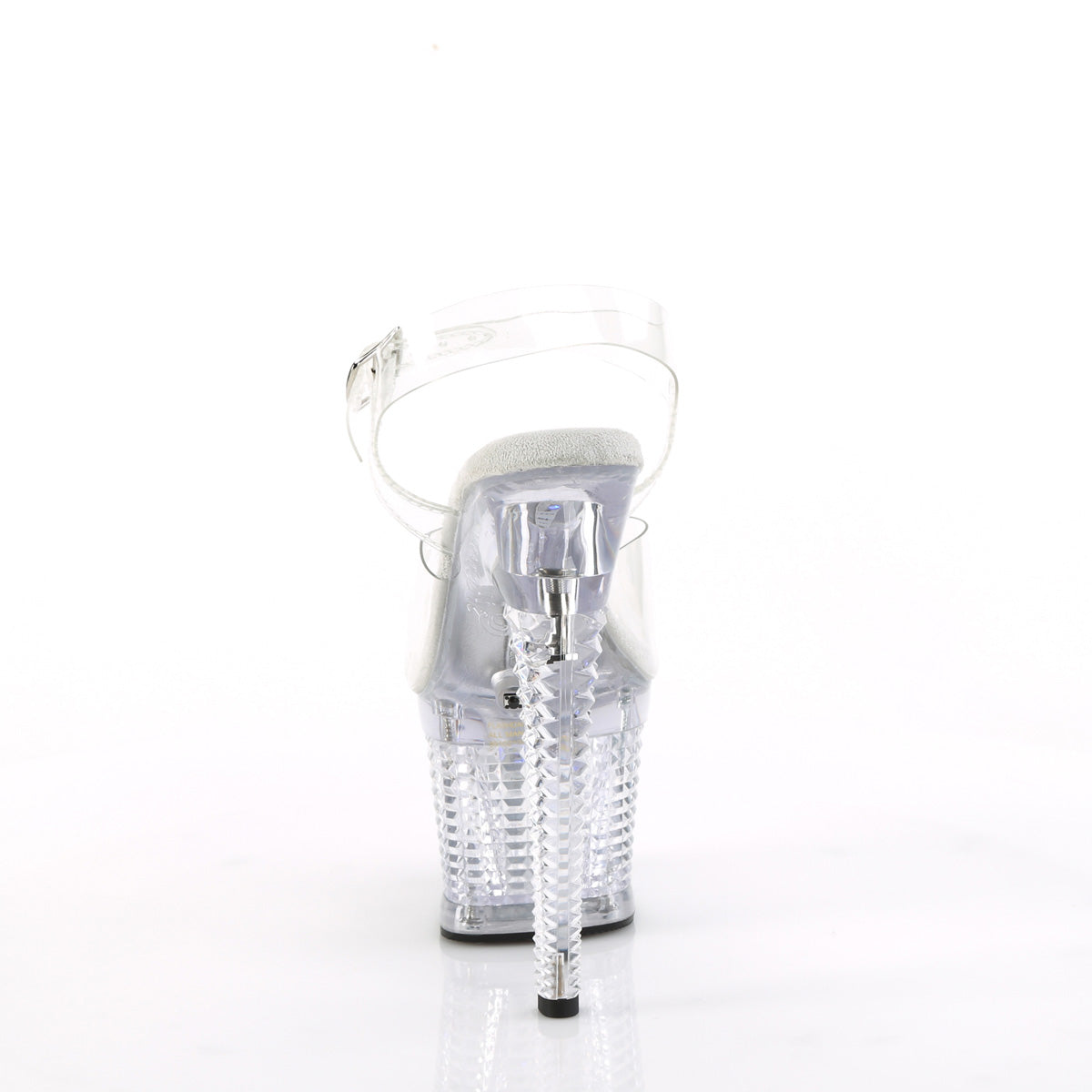 Pleaser Flashdance 708SPEC Strap Sandal - Clear - Bild 2