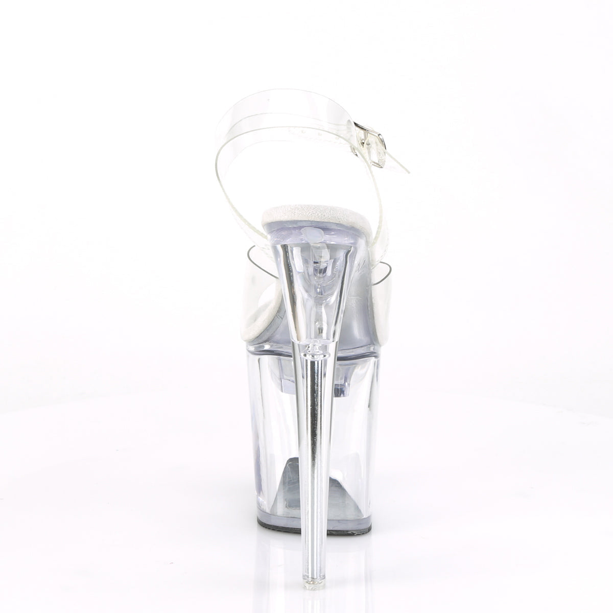 Pleaser Flashdance 808 Strap Sandal - Clear - Bild 4