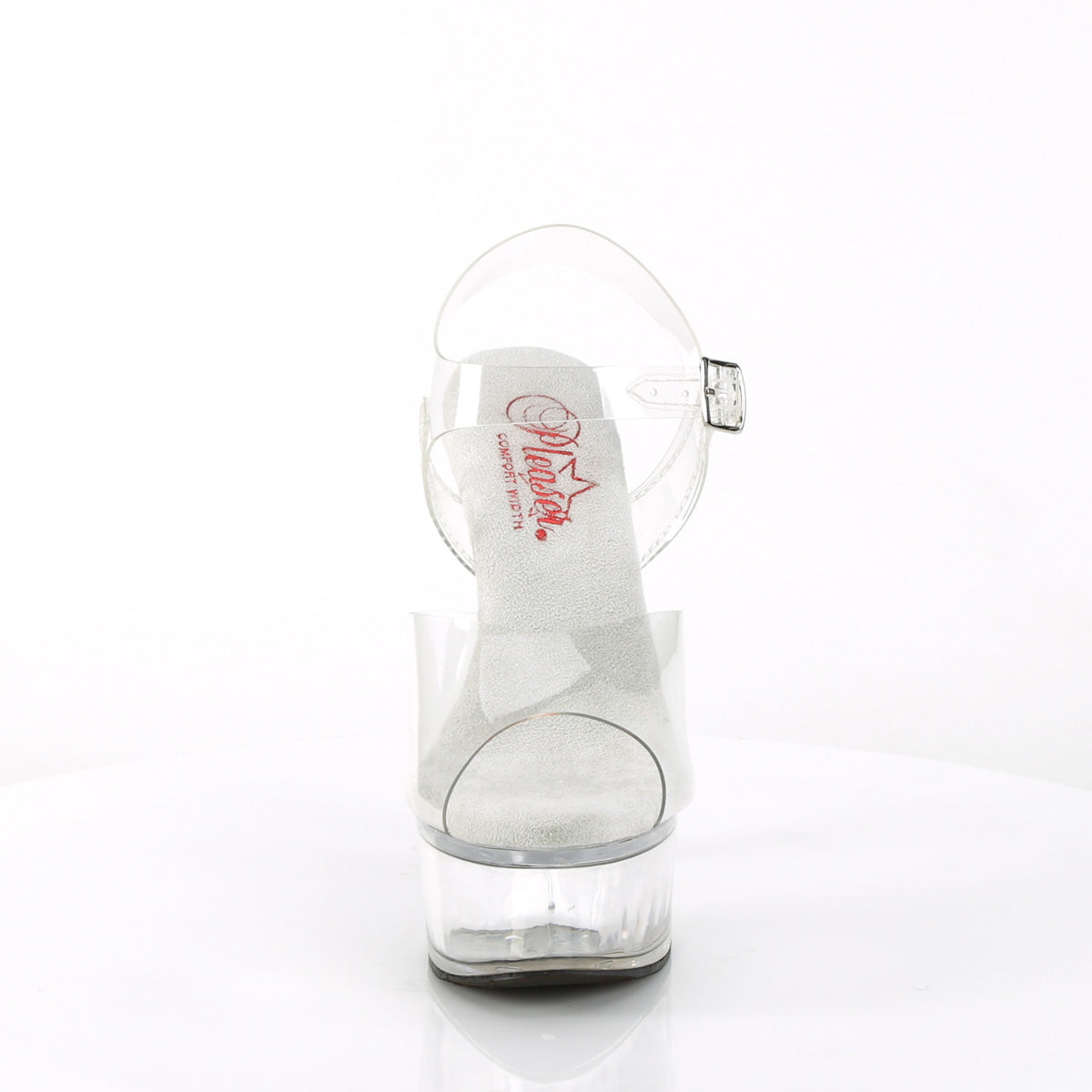Pleaser Gleam 608 Strap Sandal - Clear - Bild 2