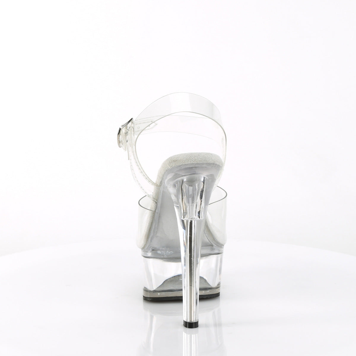 Pleaser Gleam 608 Strap Sandal - Clear - Bild 4