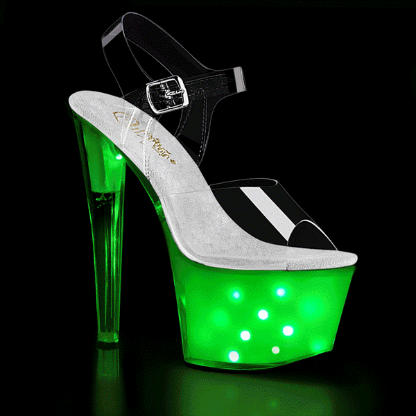 Pleaser Illuminator 708 Strap Sandal
