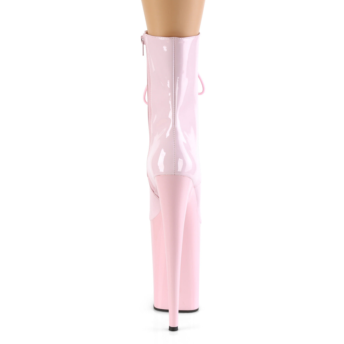 Pleaser Infinity 1020 Lace-Up Ankle Boot - Baby Pink - Bild 4