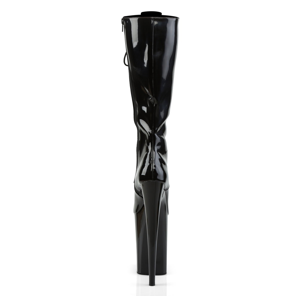 Pleaser Infinity 2020 Lace-Up Knee High Boot - Black - Bild 4