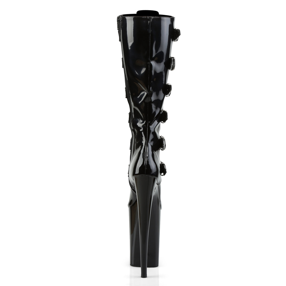 Pleaser Infinity 2049 Lace-Up Knee High Boot - Black - Bild 4