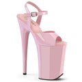 Pleaser Infinity 909 Strap Sandal - Baby Pink