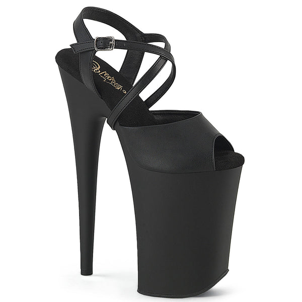 Pleaser Infinity 924 Strap Sandal - Black
