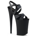 Pleaser Infinity 997 Strap Sandal - Black