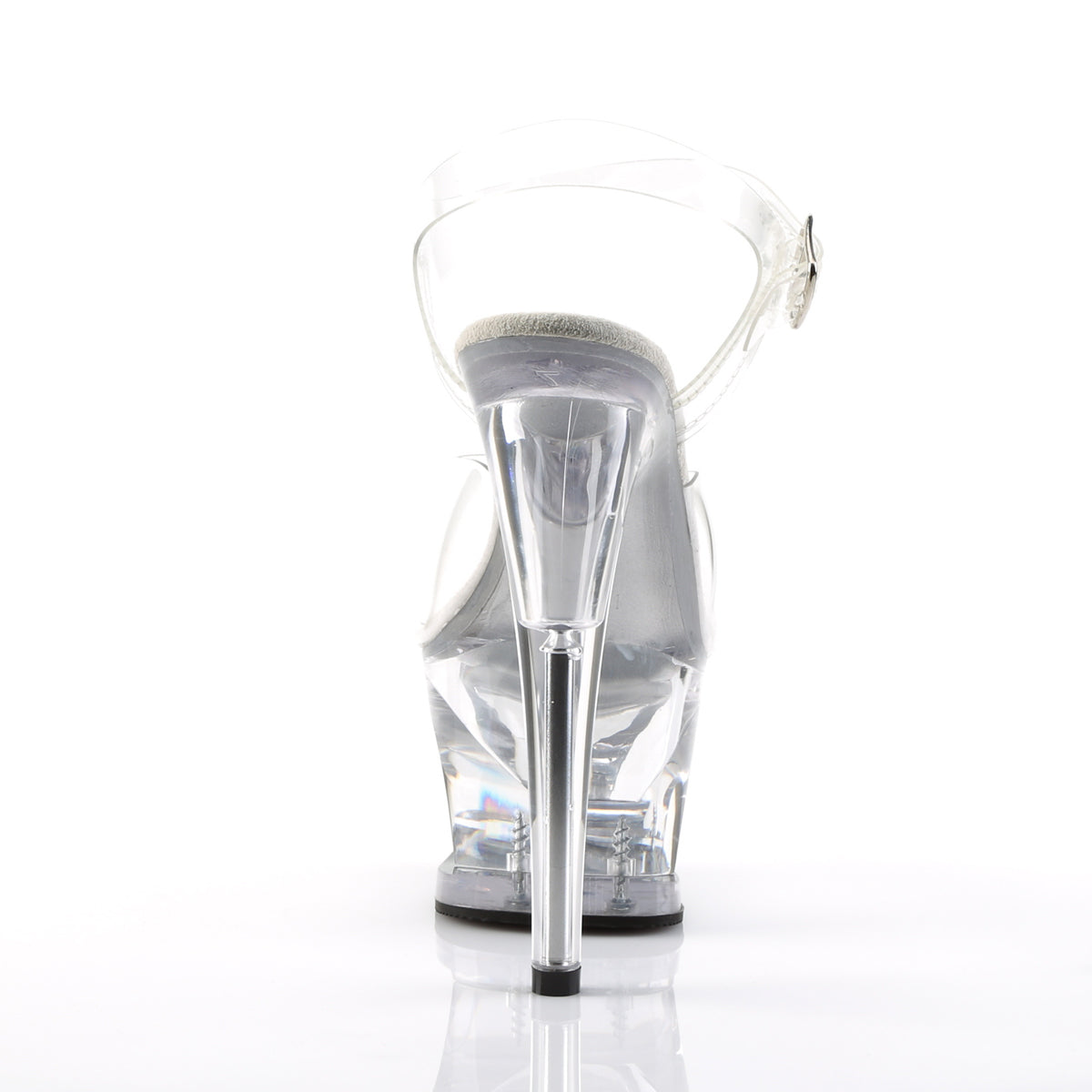 Pleaser Moon 708 Strap Sandal - Clear - Bild 4