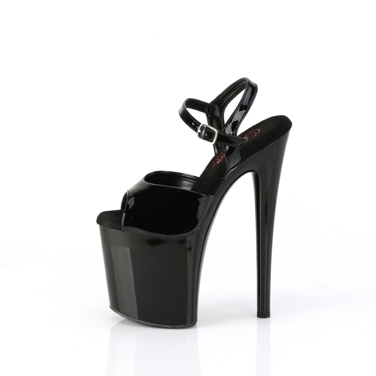 Pleaser Naughty 809 Strap Sandal - Black - Bild 3