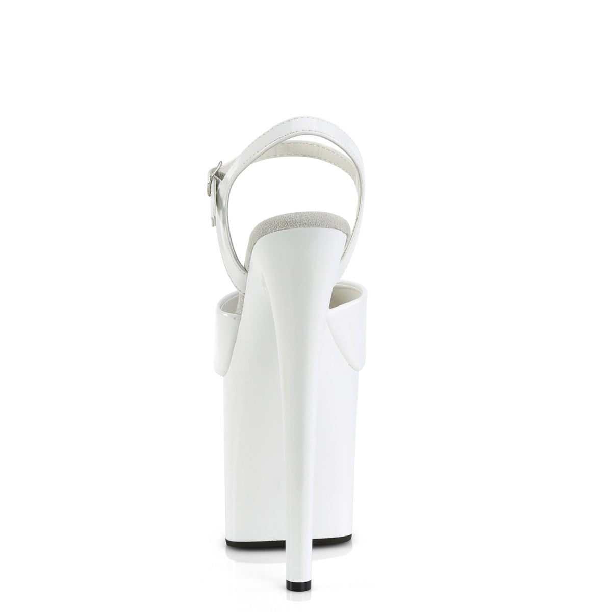 Pleaser Naughty 809 Strap Sandal - White - Bild 4