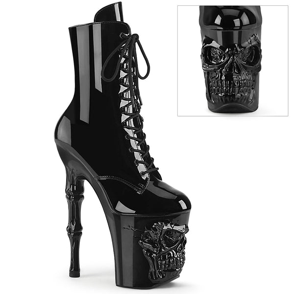 Pleaser Rapture 1020 Ankle Boot - Black