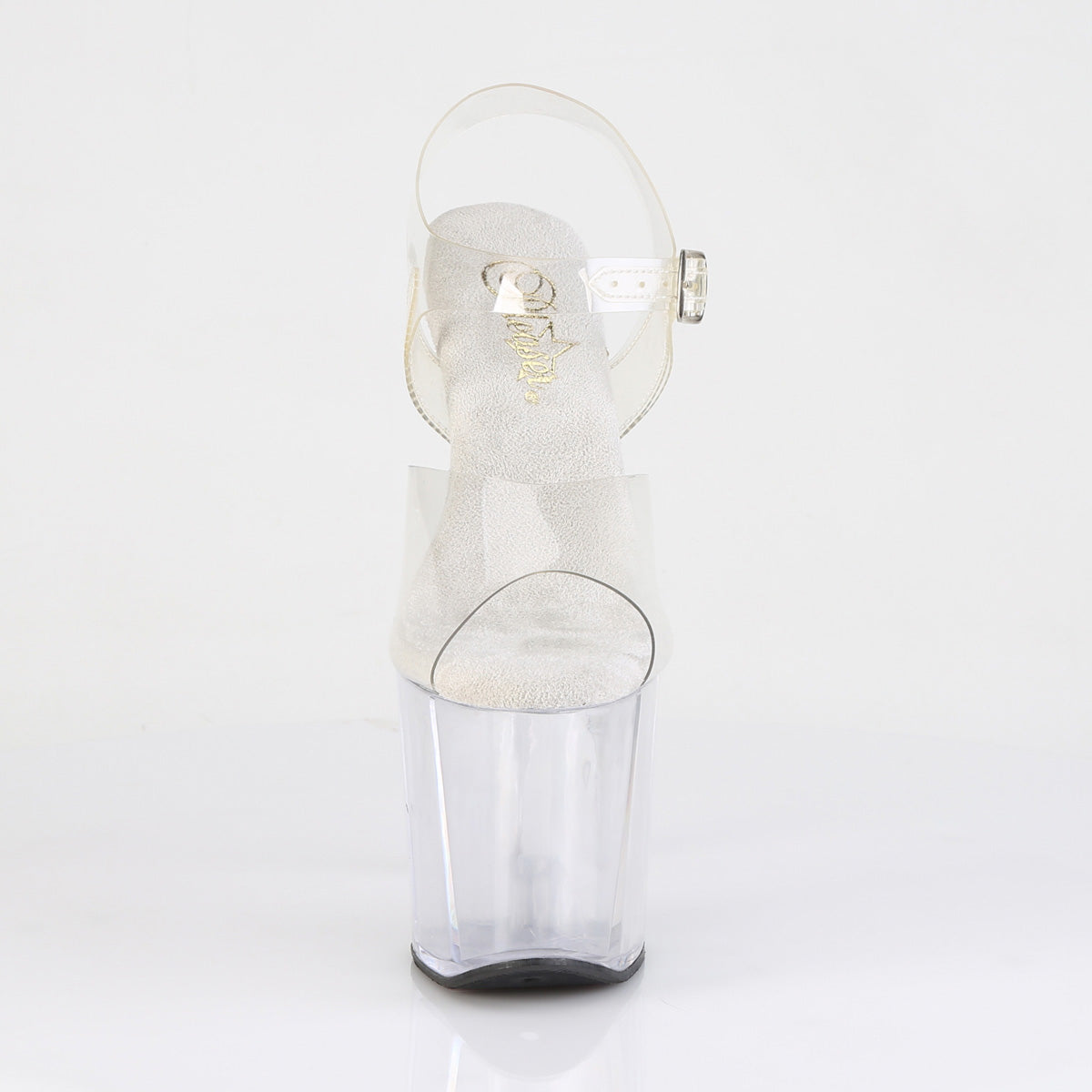 Pleaser Razzle 808 Strap Sandal - Clear - Bild 2