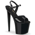 Pleaser Razzle 809 Strap Sandal - Black