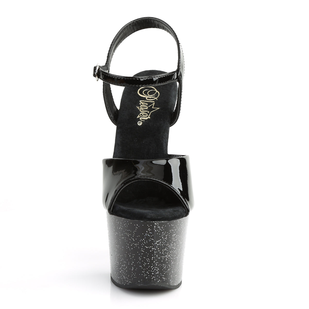 Pleaser Sky 309MG Glitter Sandal - Black - Bild 2