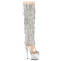 Pleaser Spectator 3019C-RSF Knee High Boot