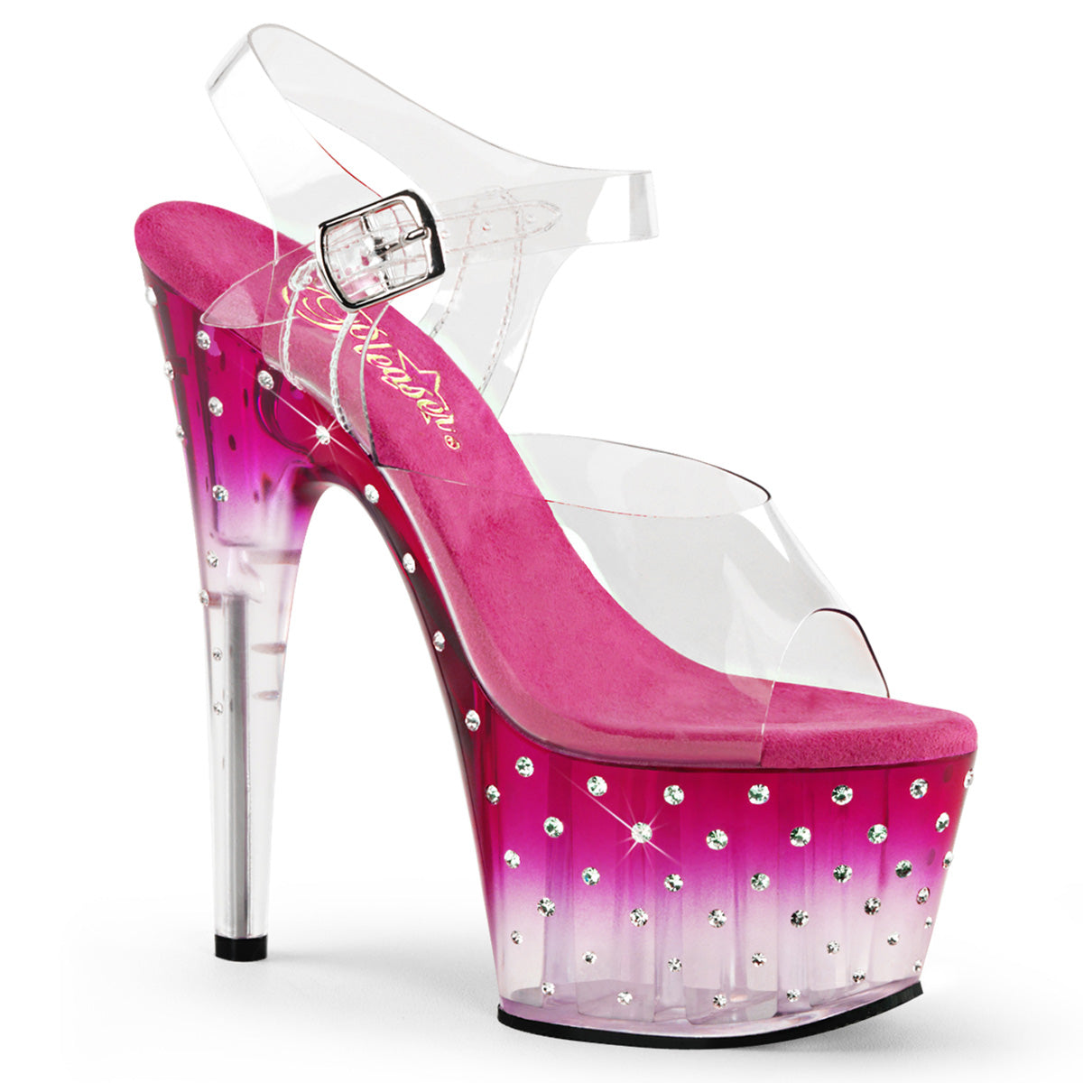 Pleaser Stardust 708T Strap Sandal