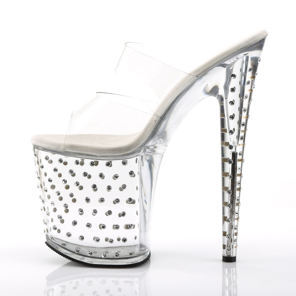 Pleaser Stardust 802 Slide - Clear - Bild 3