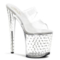 Pleaser Stardust 802 Slide - Clear