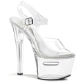 Pleaser Tipjar 708-2 Strap Sandal