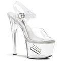 Pleaser Tipjar 708-5 Strap Sandal