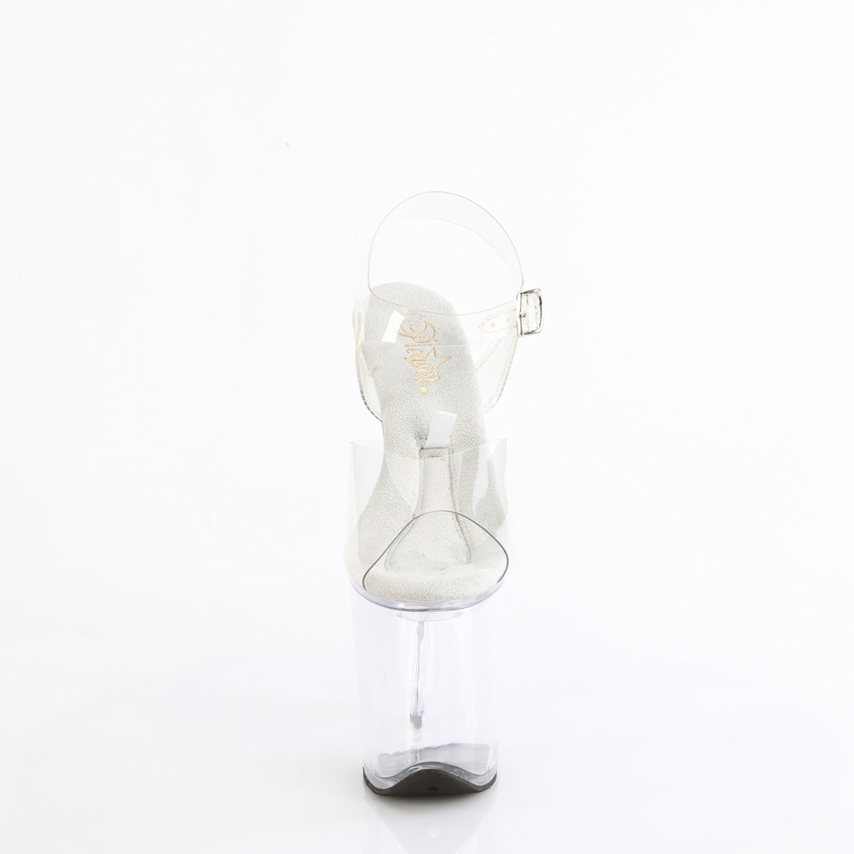 Pleaser Treasure 808FLA Strap Sandal - Clear - Bild 2