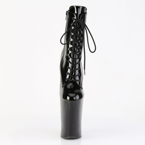 Pleaser Worship 1020 Lace-Up Ankle Boot - Black - Bild 2