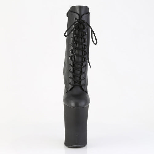 Pleaser Worship 1020 Lace-Up Ankle Boot - Black - Bild 2