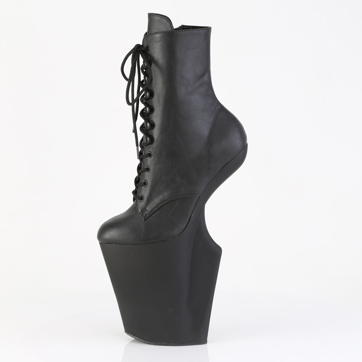 Pleaser Worship 1020 Lace-Up Ankle Boot - Black - Bild 3