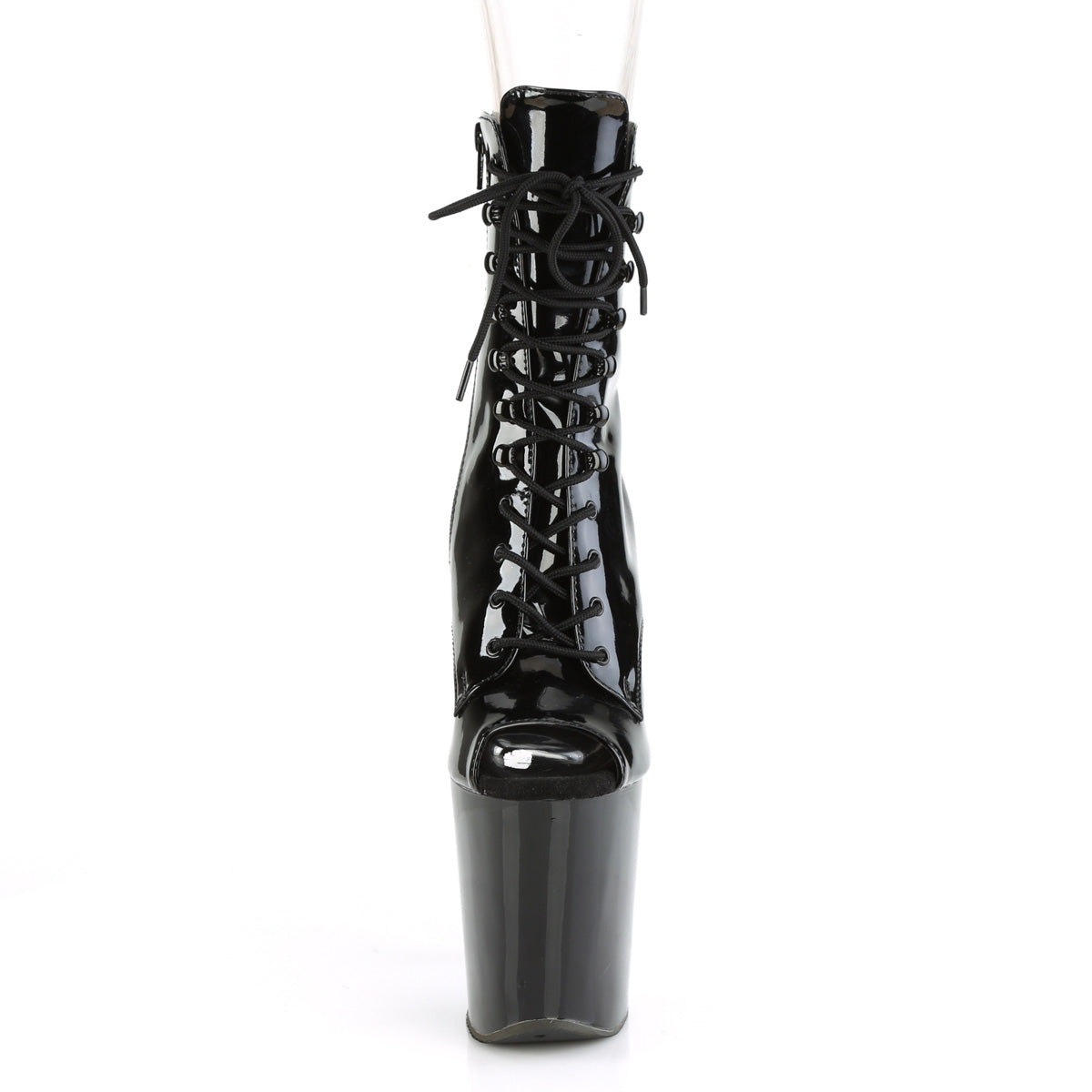 Pleaser Xtreme 1021 Lace-Up Ankle Boot - Black - Bild 4